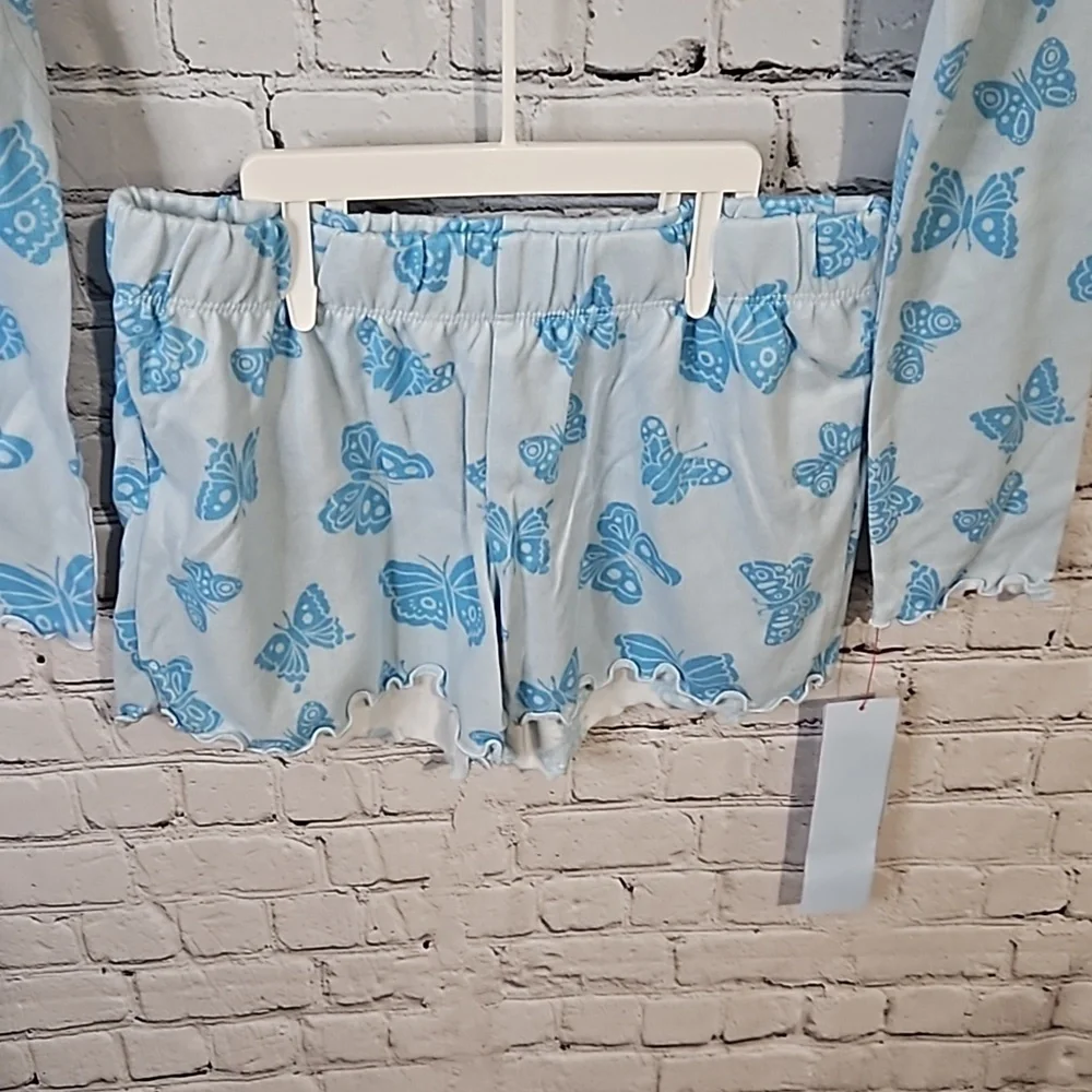 Cat & Jack butterfly pajama set